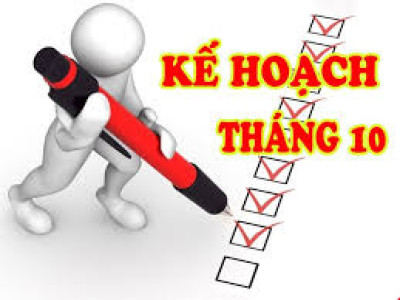 Kế hoạch Tổ văn phòng tháng 10/2024